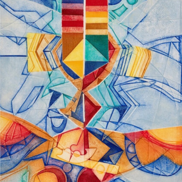 Gerard Fitremann. Two Untitled Works Etchings, aquatint in colors on woven paper - Picture 10 of 16